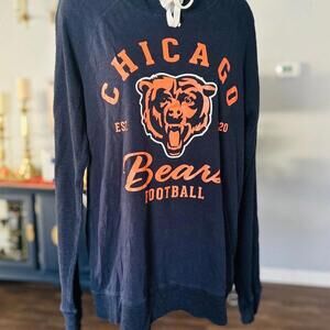 NFL Chicago Bears Navy Blue Women's Top
